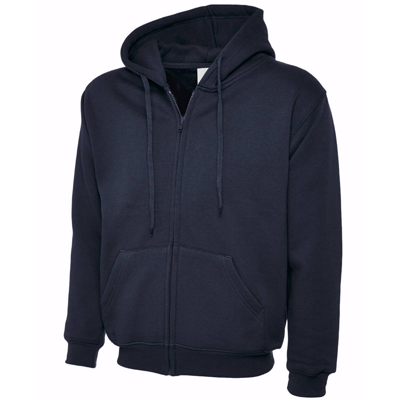 Solid Zipper Hoodies