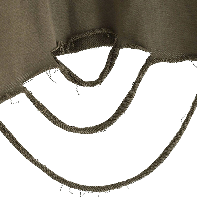 Ripped Sleeve Hoodies